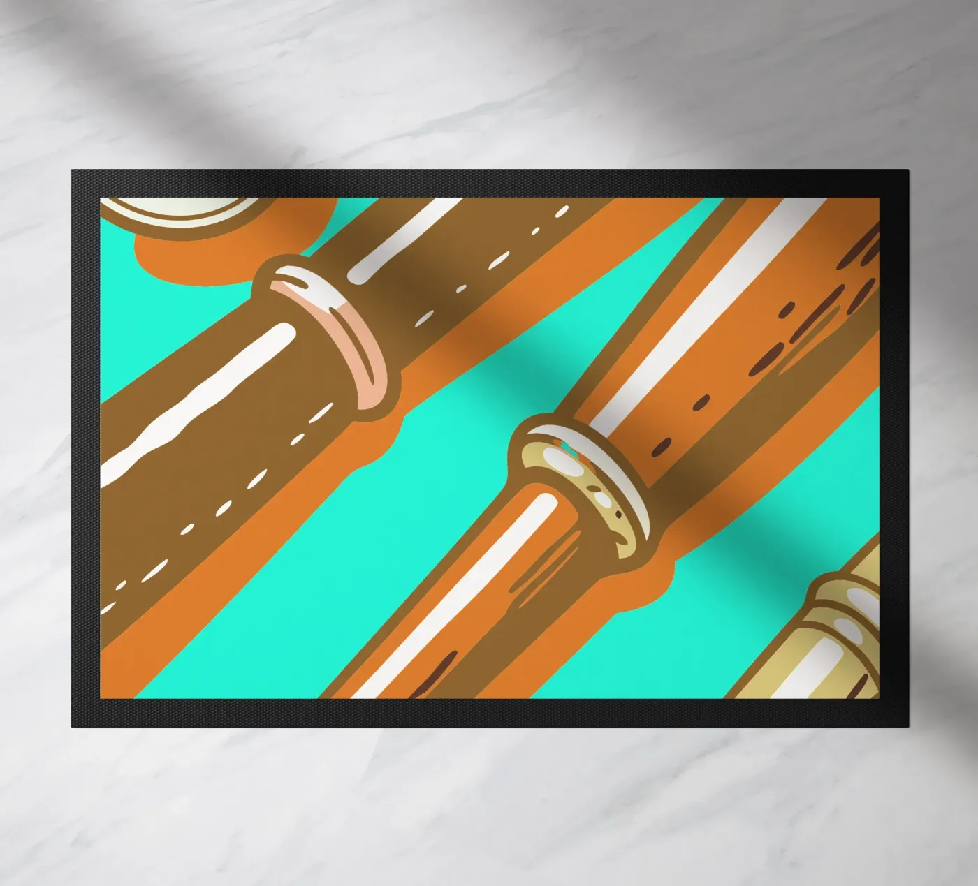 Baseball Bats doormat by SPORTS ONLY