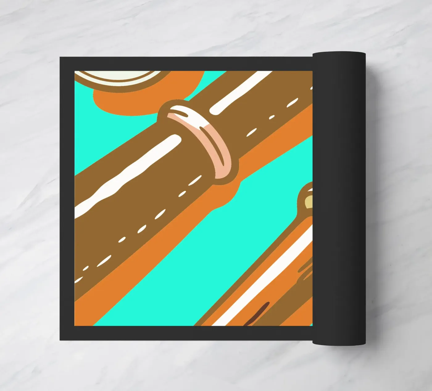 Baseball Bats doormat by SPORTS ONLY