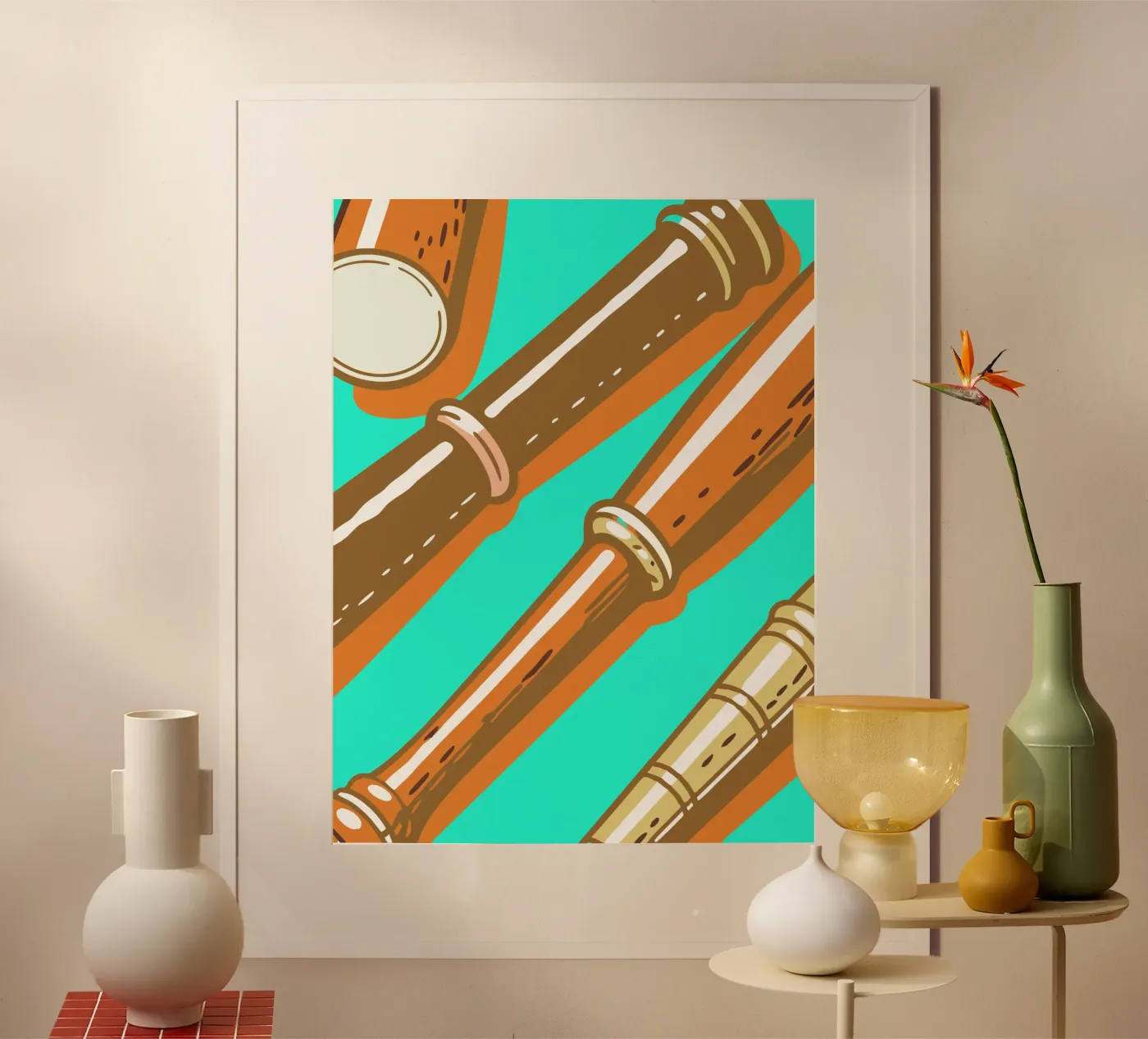 Baseball Bats poster by SPORTS ONLY