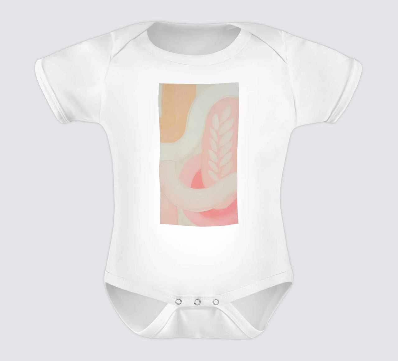 Soft Nature Vibes No. 1 Kurzarm Babybody von 20 Farben