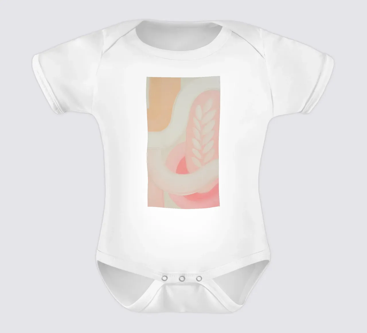 Soft Nature Vibes No. 1 body neonato maniche corte da 20 Farben