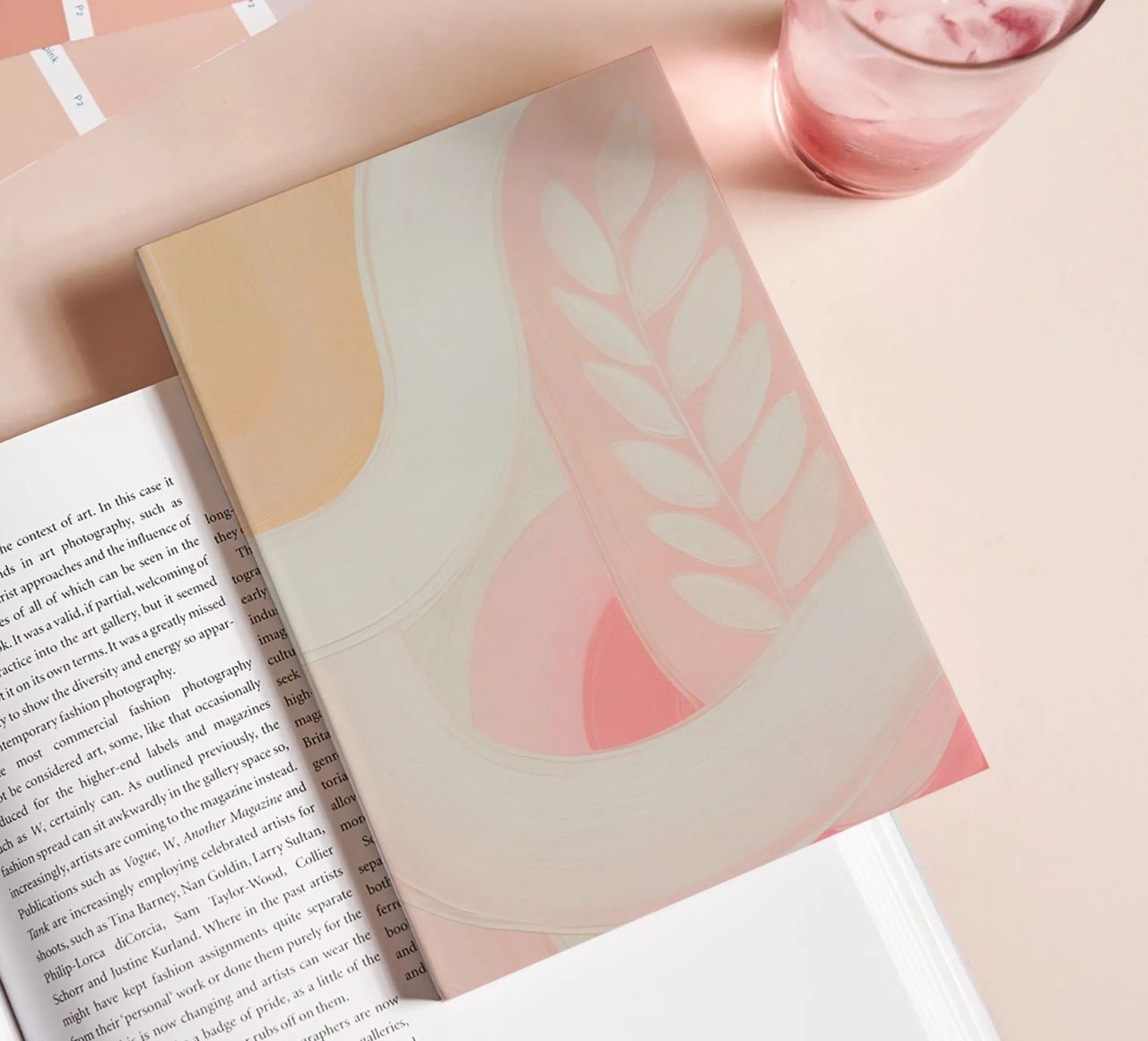 Soft Nature Vibes No. 1 notebook by 20 Farben