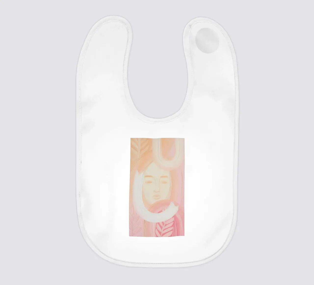 Soft Nature Vibes No.2 baby bib by 20 Farben