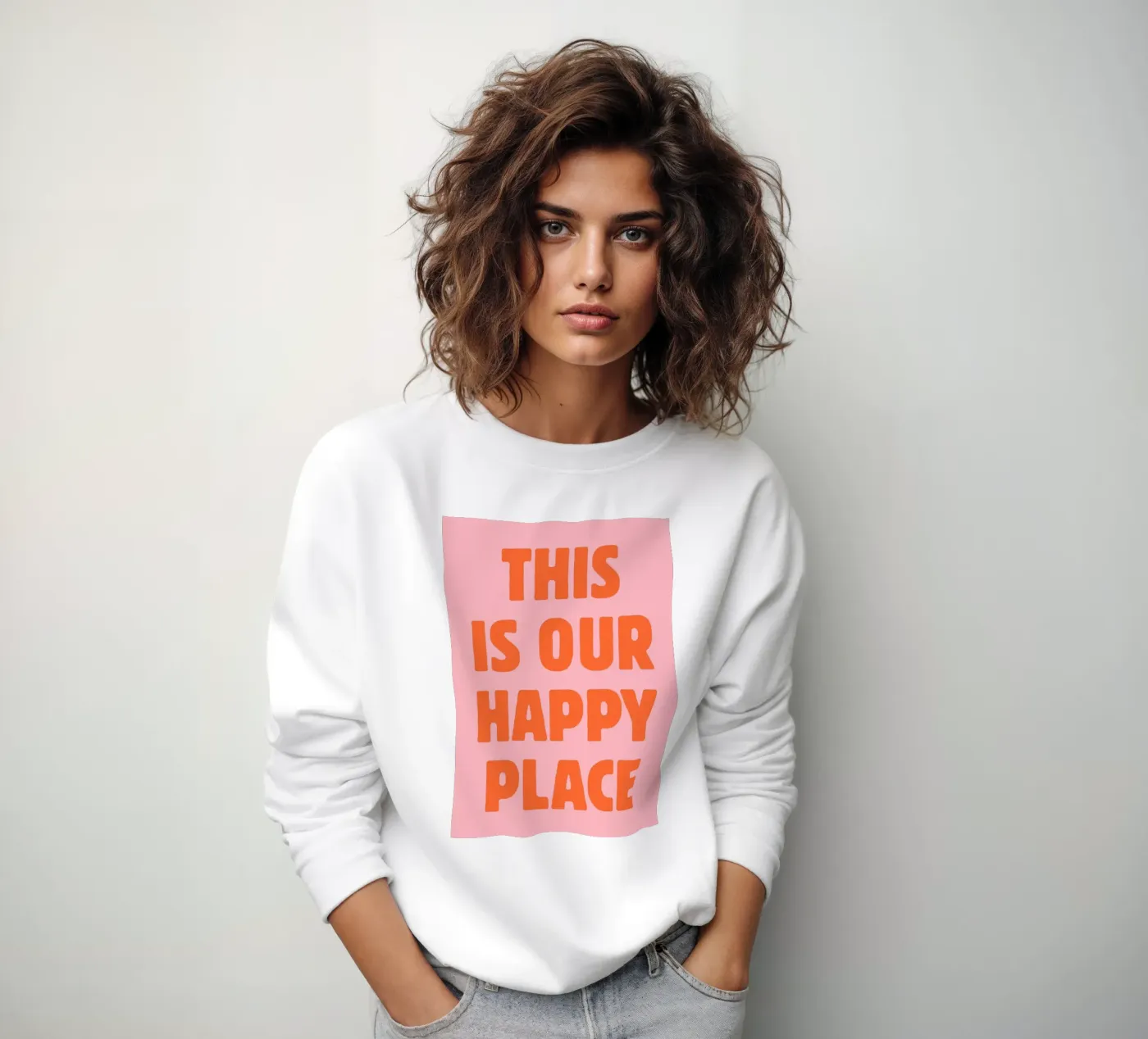 This is our happy place sweatshirt by pdigitalprints