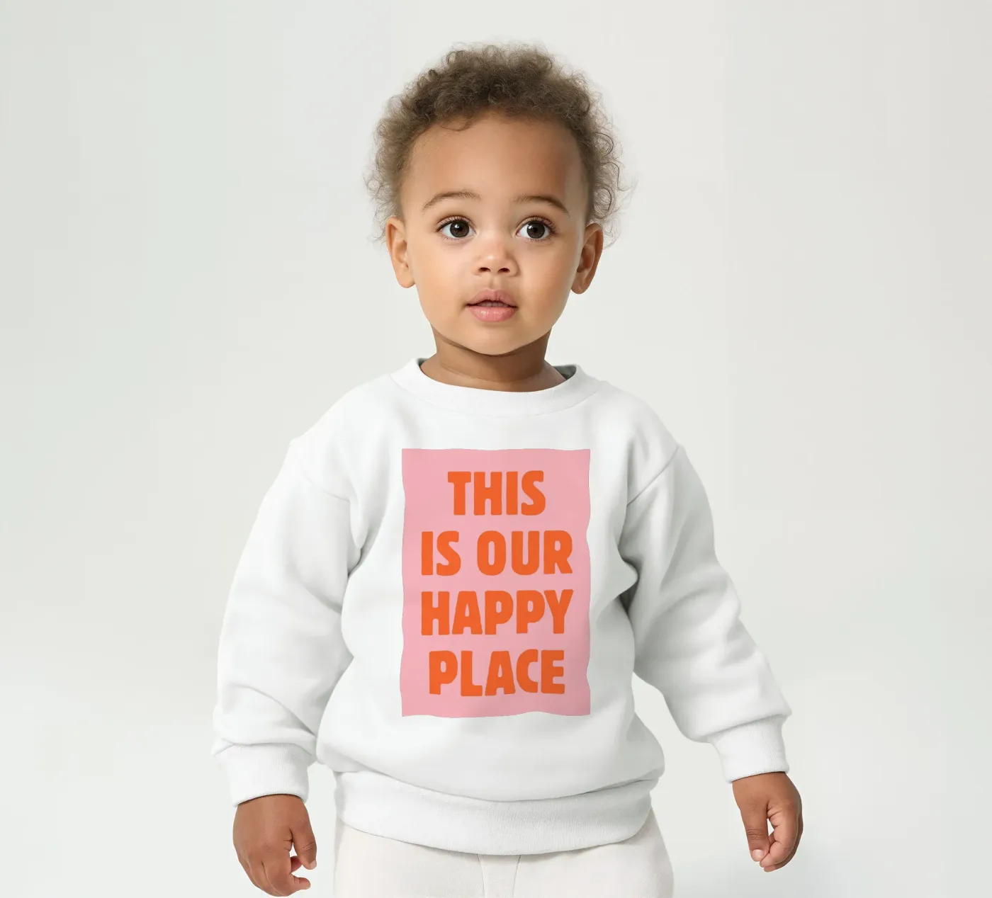 This is our happy place baby sweatshirt by pdigitalprints