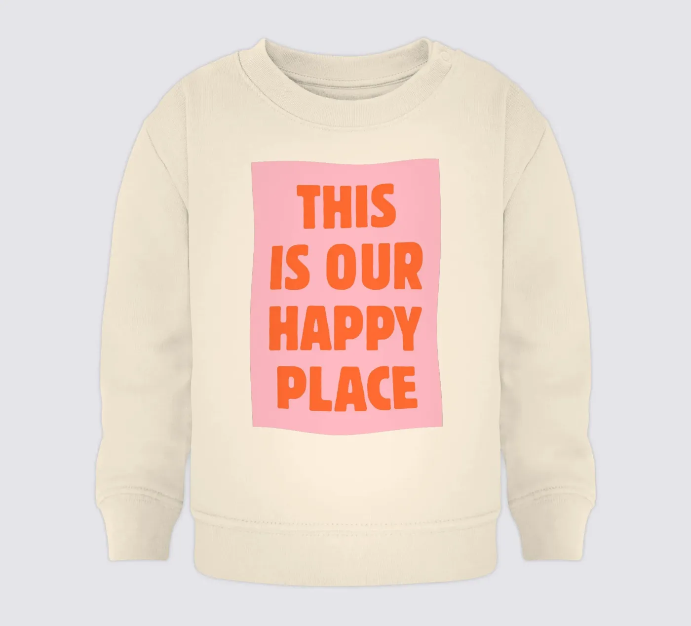 This is our happy place baby sweatshirt by pdigitalprints