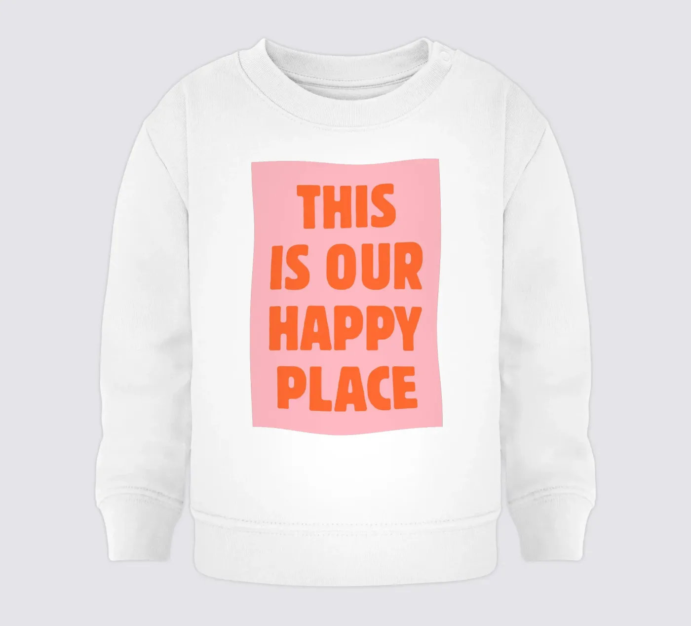 This is our happy place baby sweatshirt by pdigitalprints