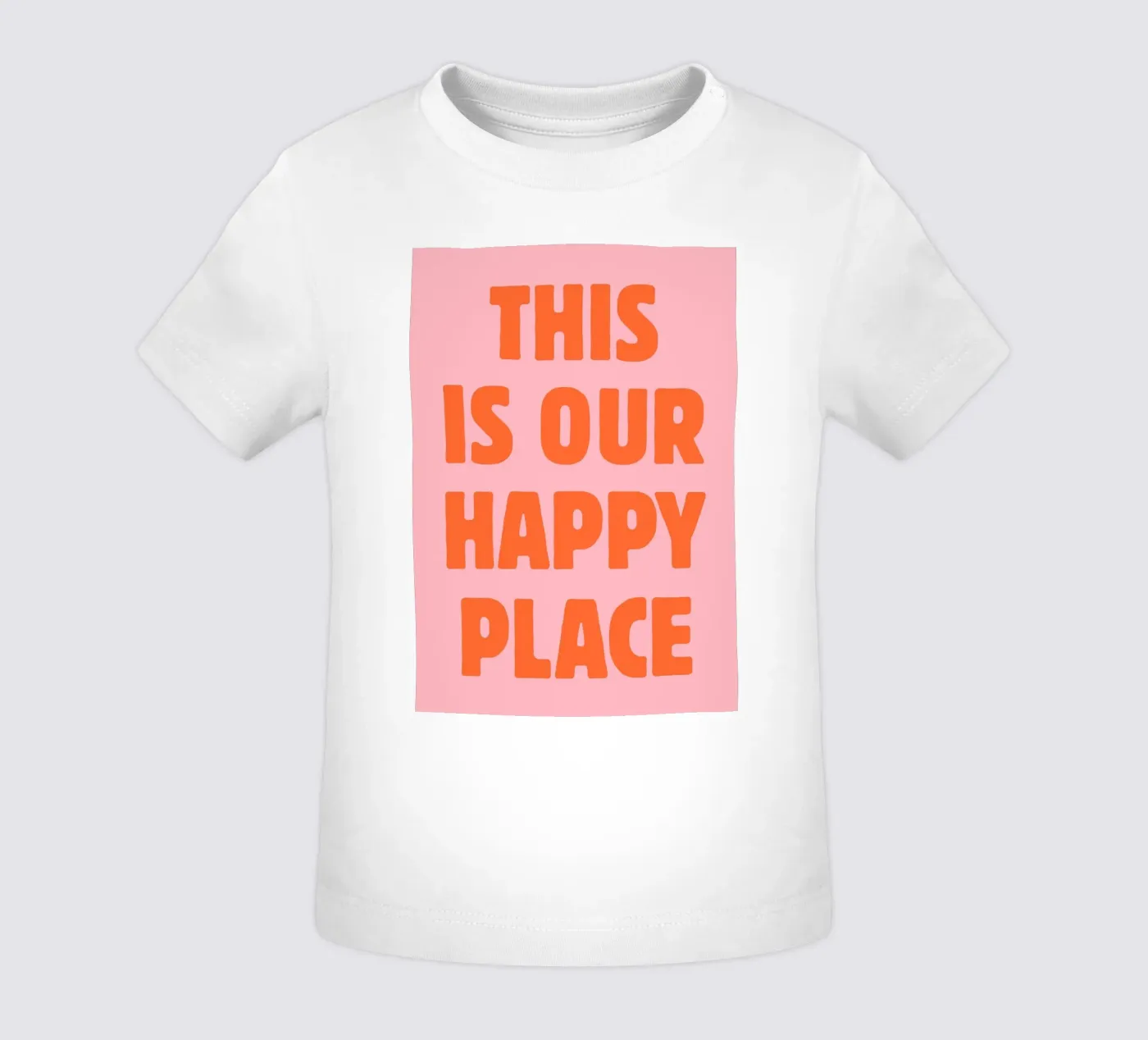 This is our happy place baby t-shirt by pdigitalprints