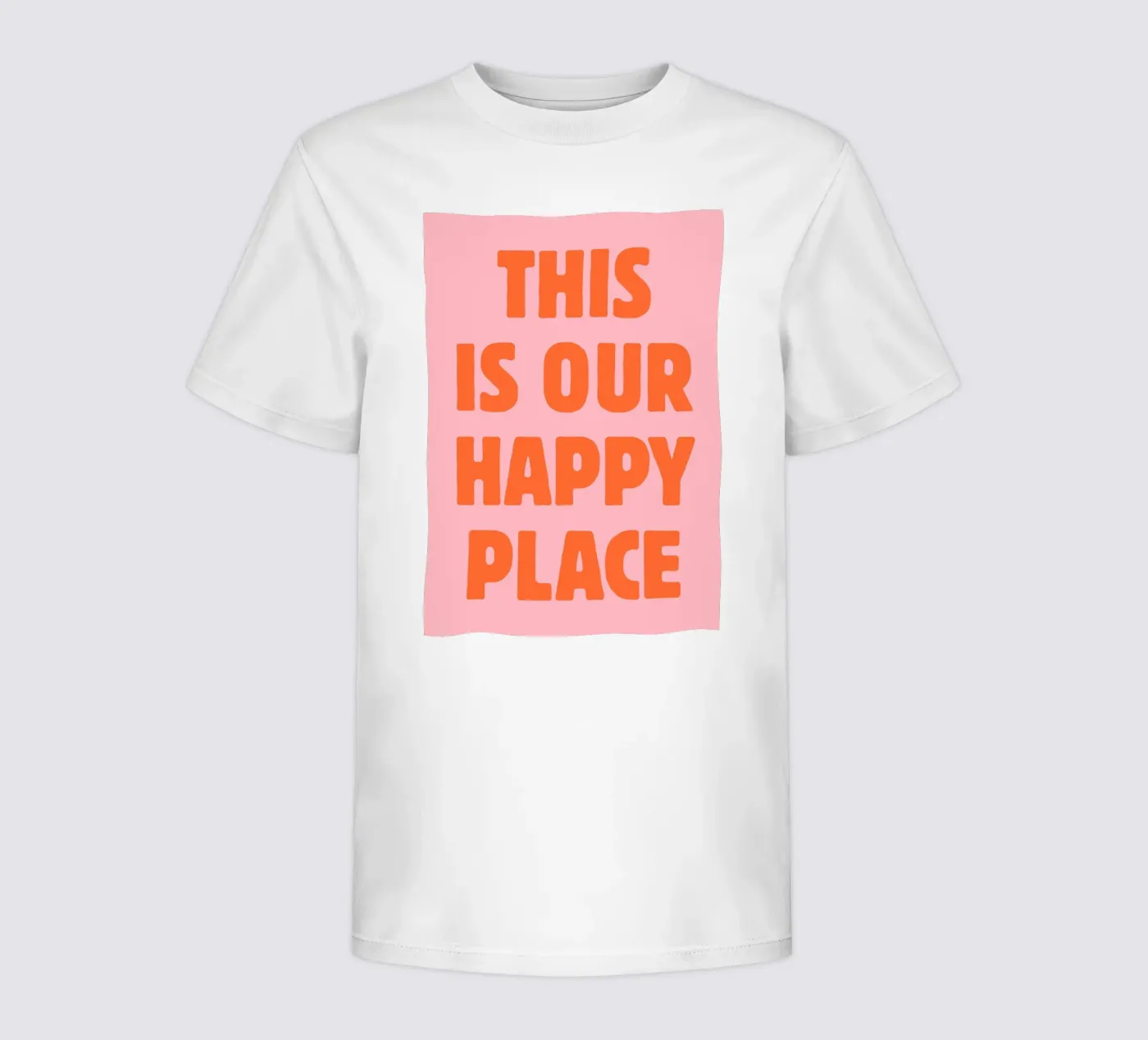 This is our happy place kids t-shirt by pdigitalprints