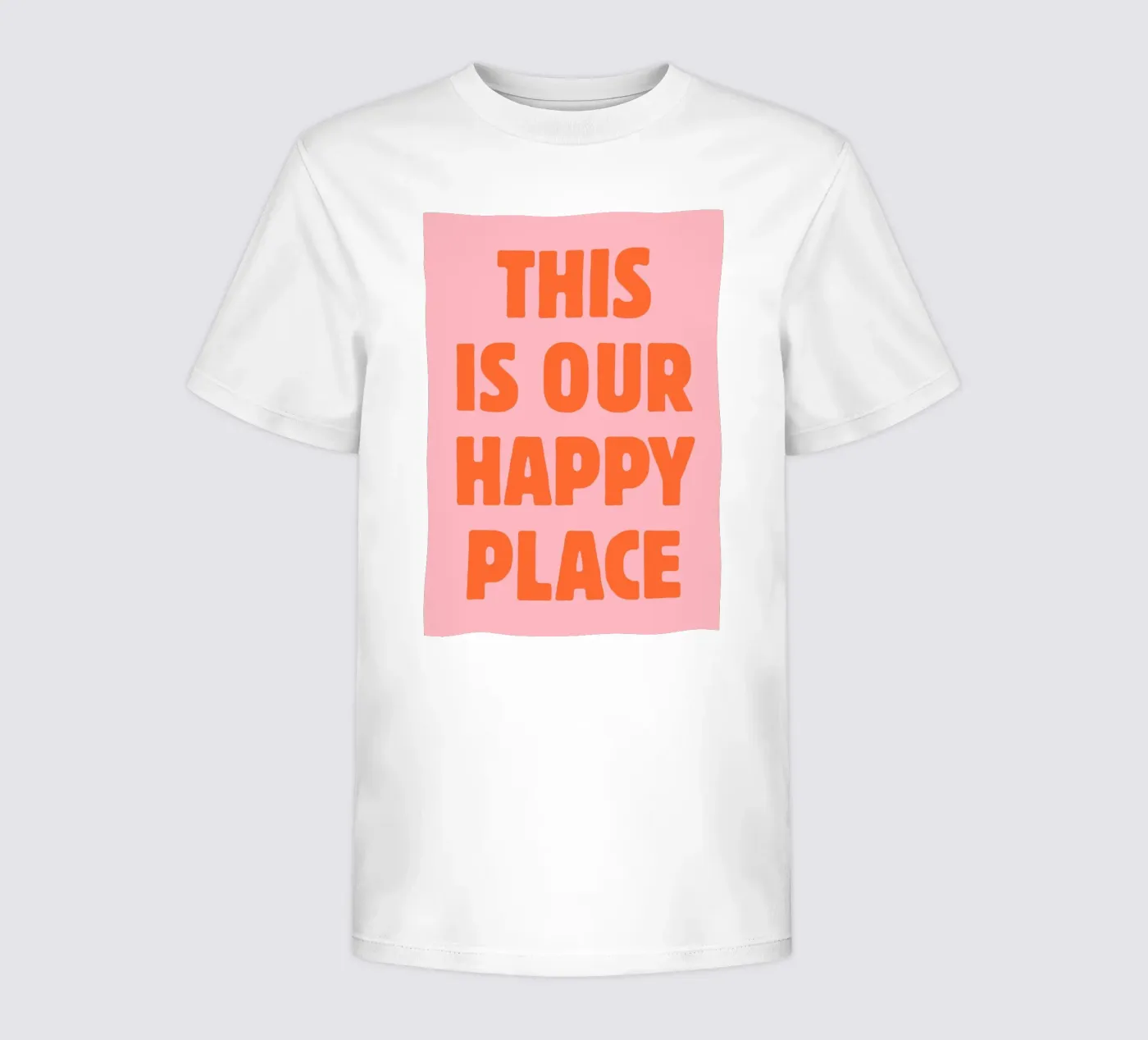 This is our happy place kids t-shirt by pdigitalprints