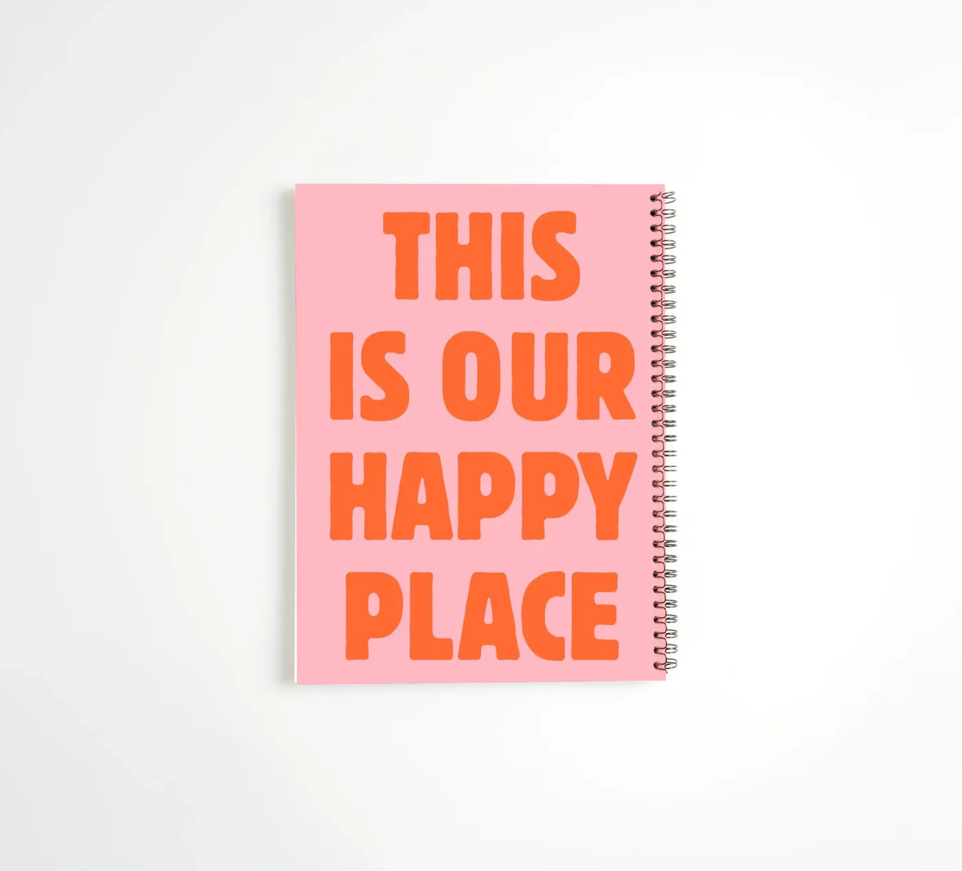 This is our happy place spiral notebook by pdigitalprints