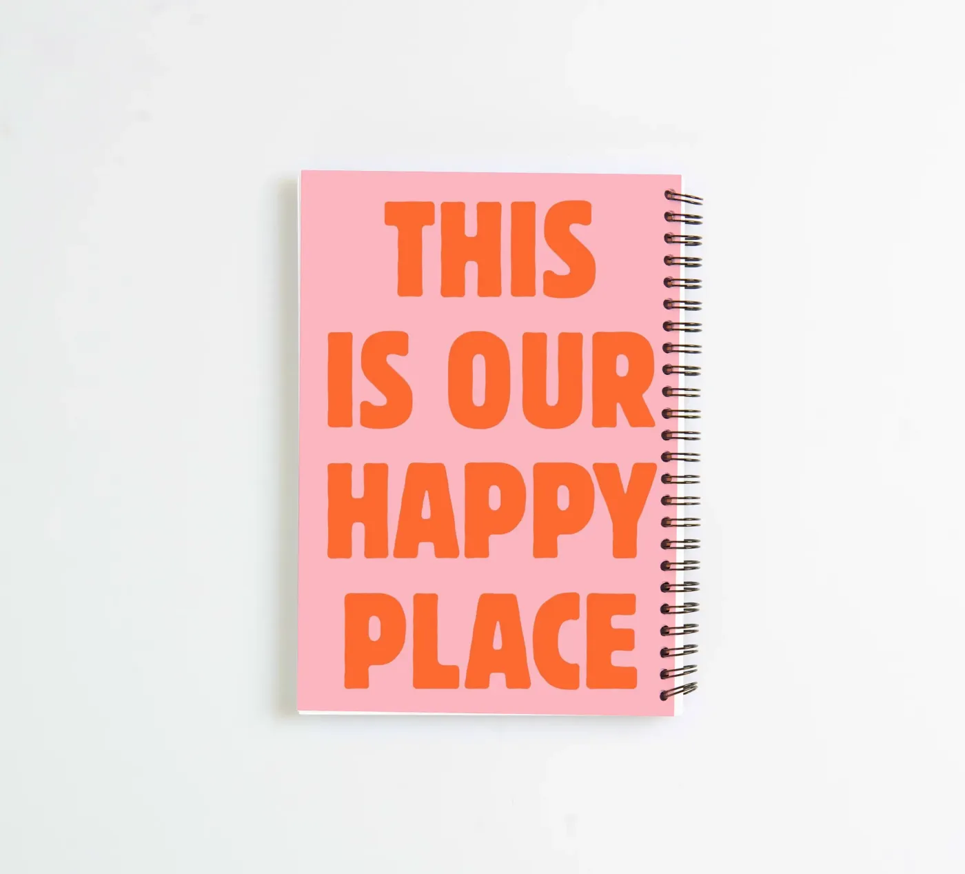 This is our happy place spiral notebook by pdigitalprints