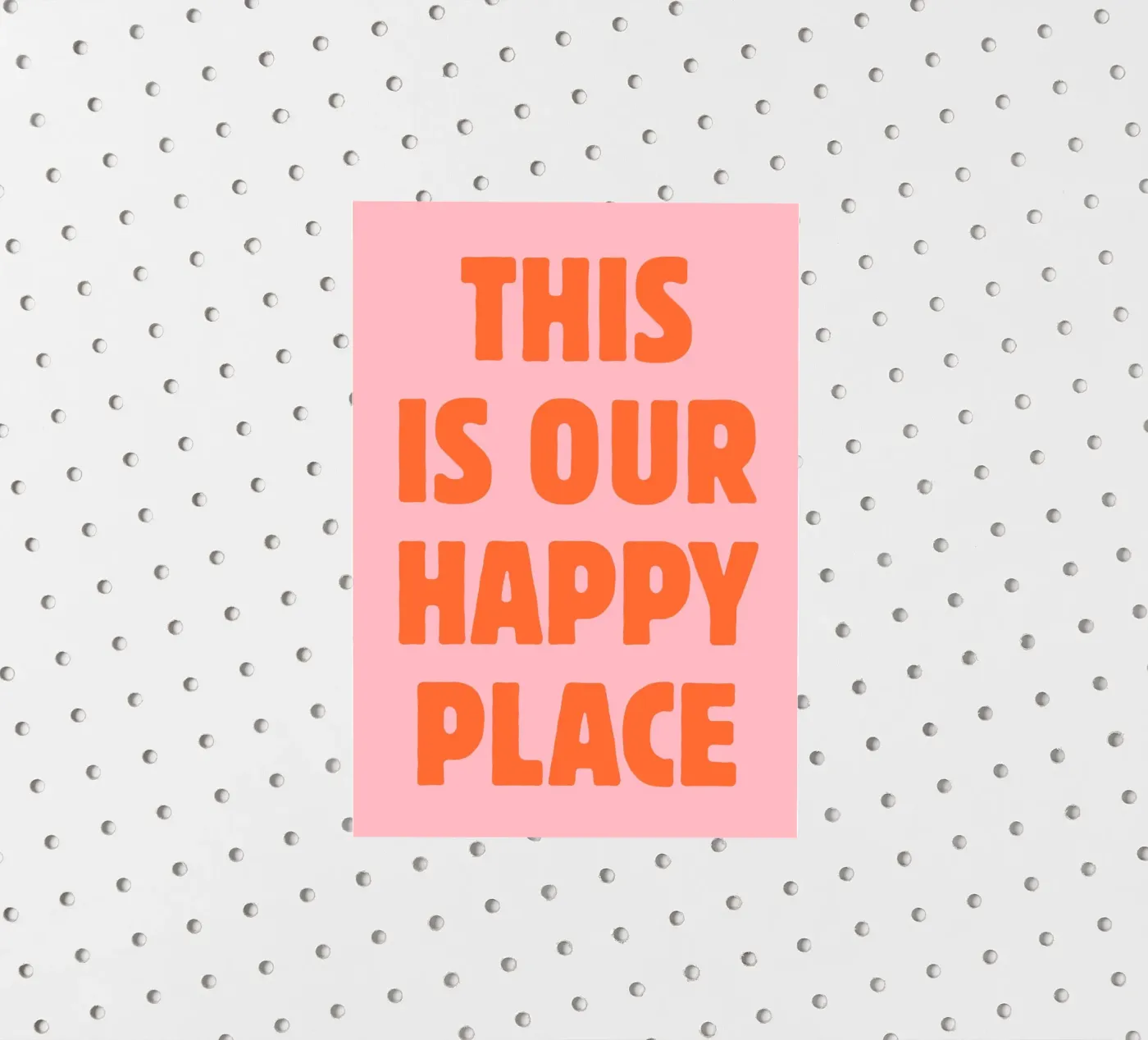 This is our happy place sticker by pdigitalprints