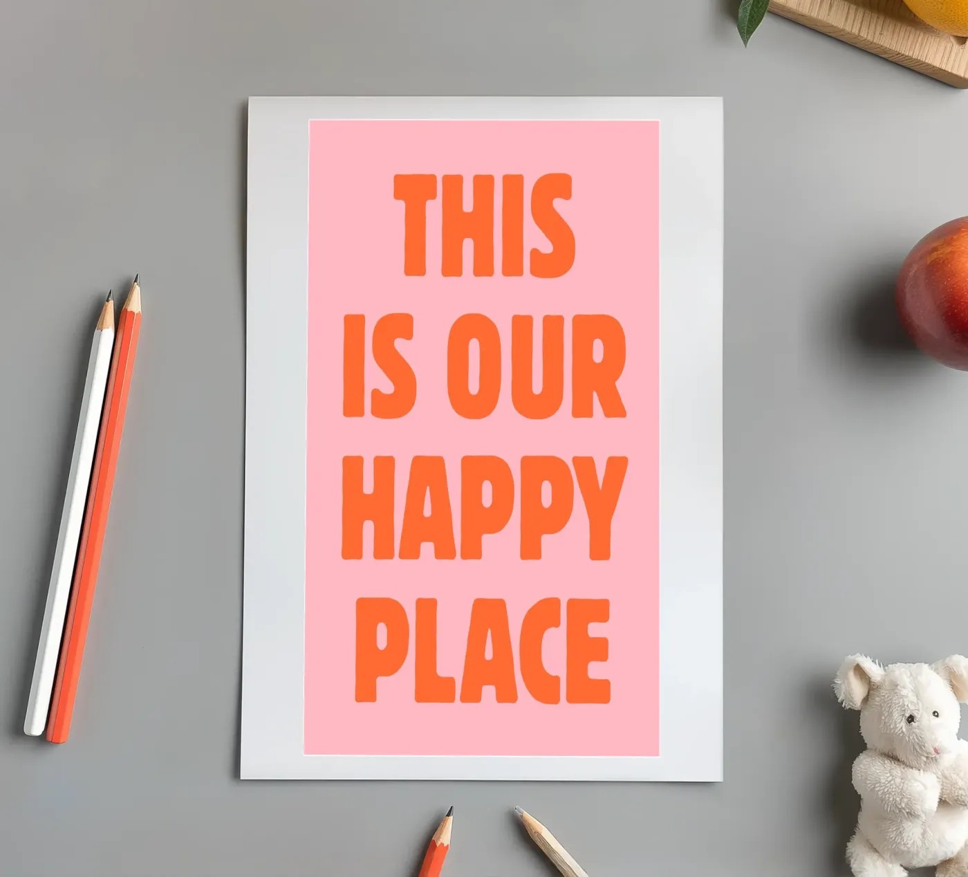 This is our happy place sticker sheet by pdigitalprints