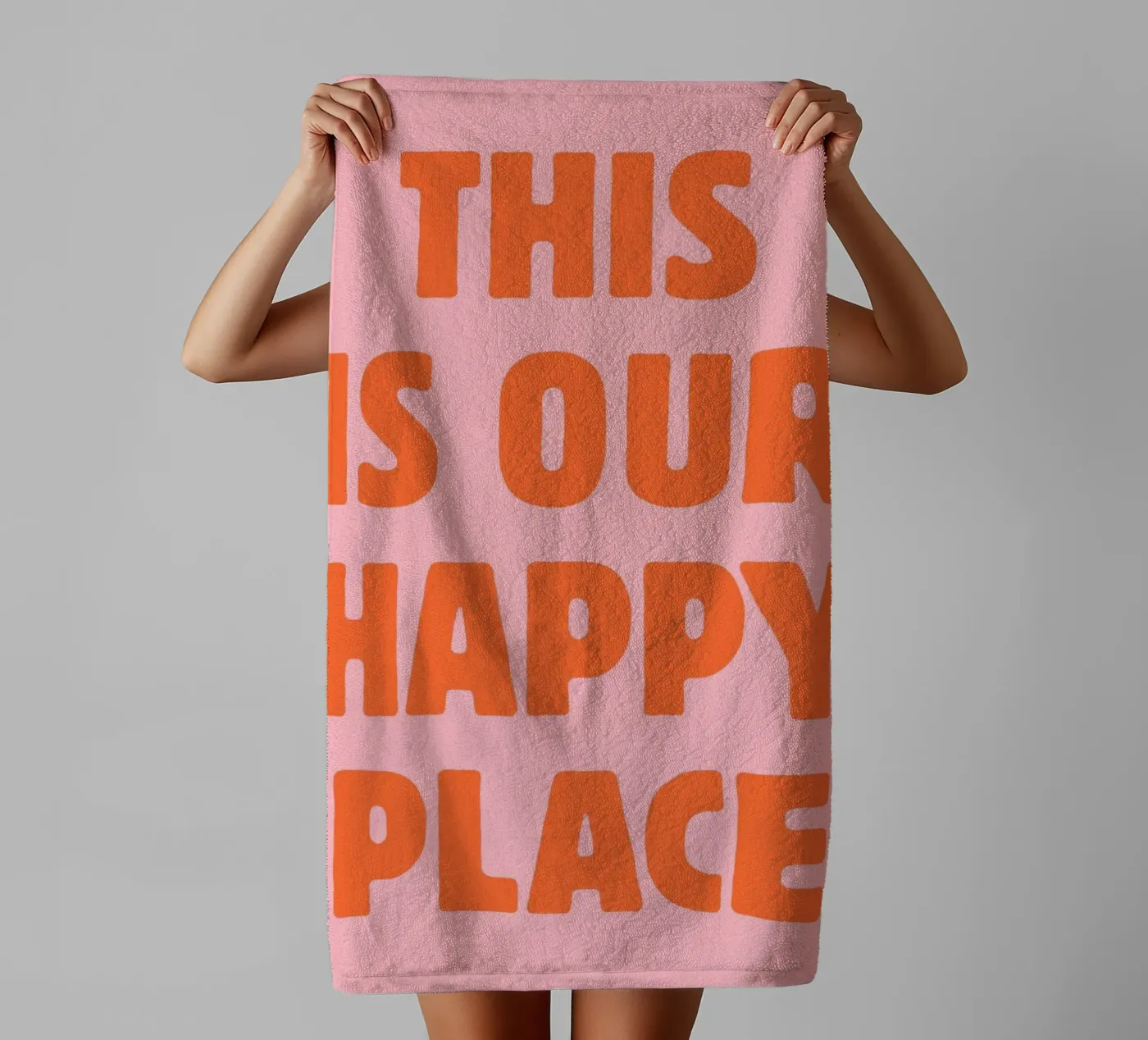 This is our happy place towel by pdigitalprints