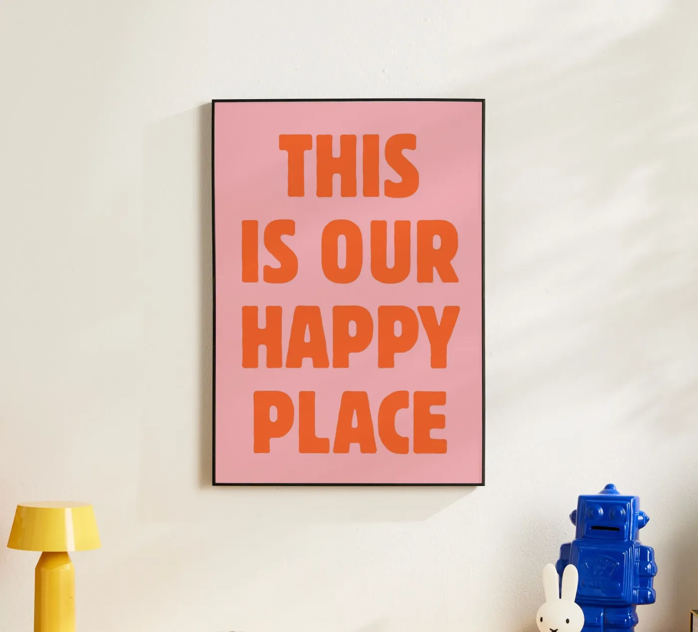 This is our happy place alu-dibond by pdigitalprints