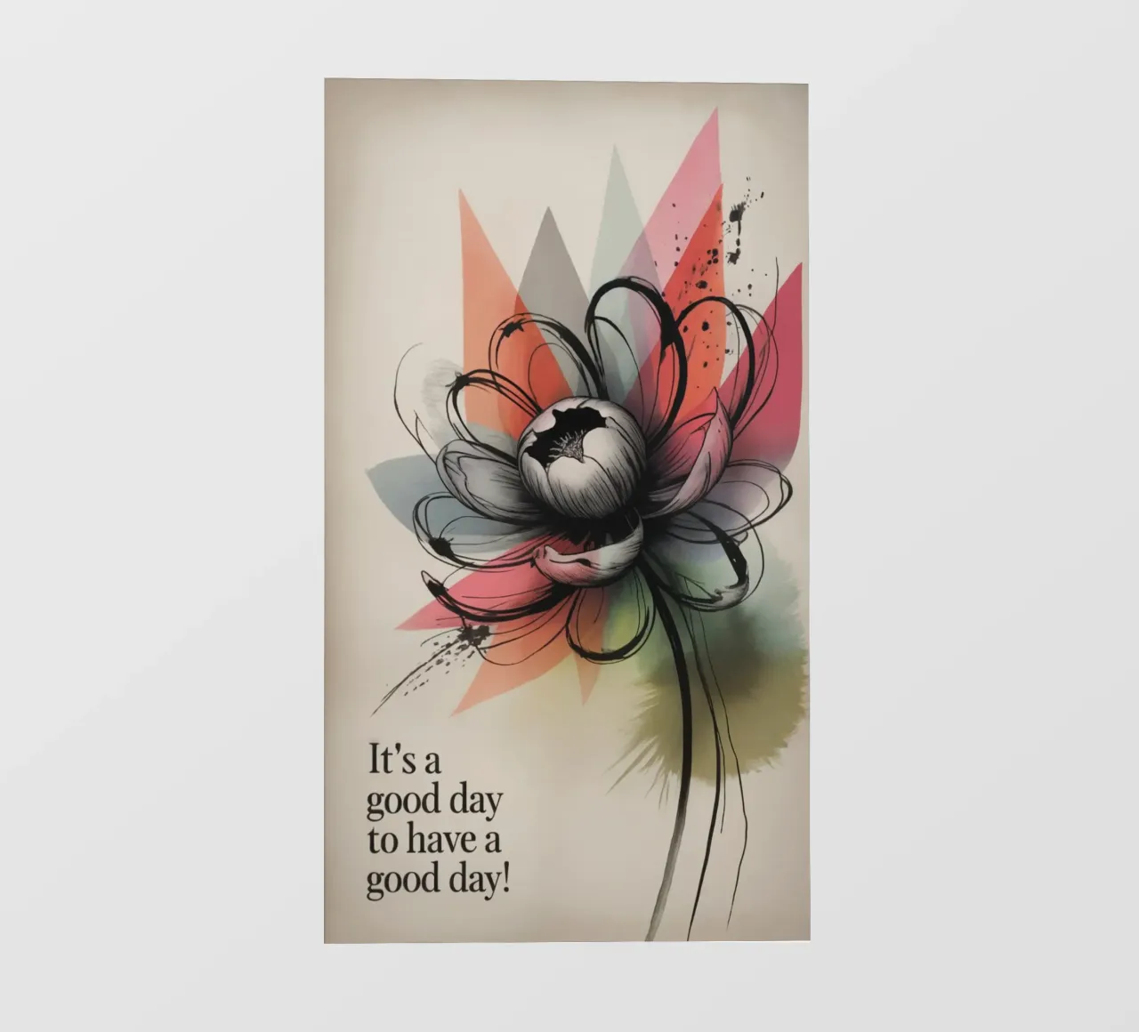 It‘s a good day telo in pvc da 20 Farben