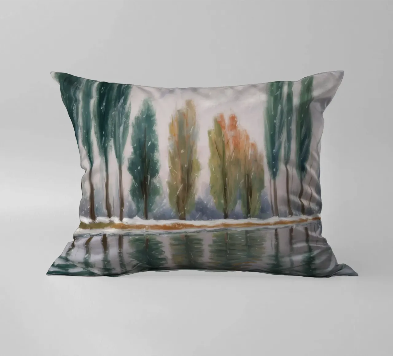 Stand invernale riflesso cuscino da Solestice Strokes