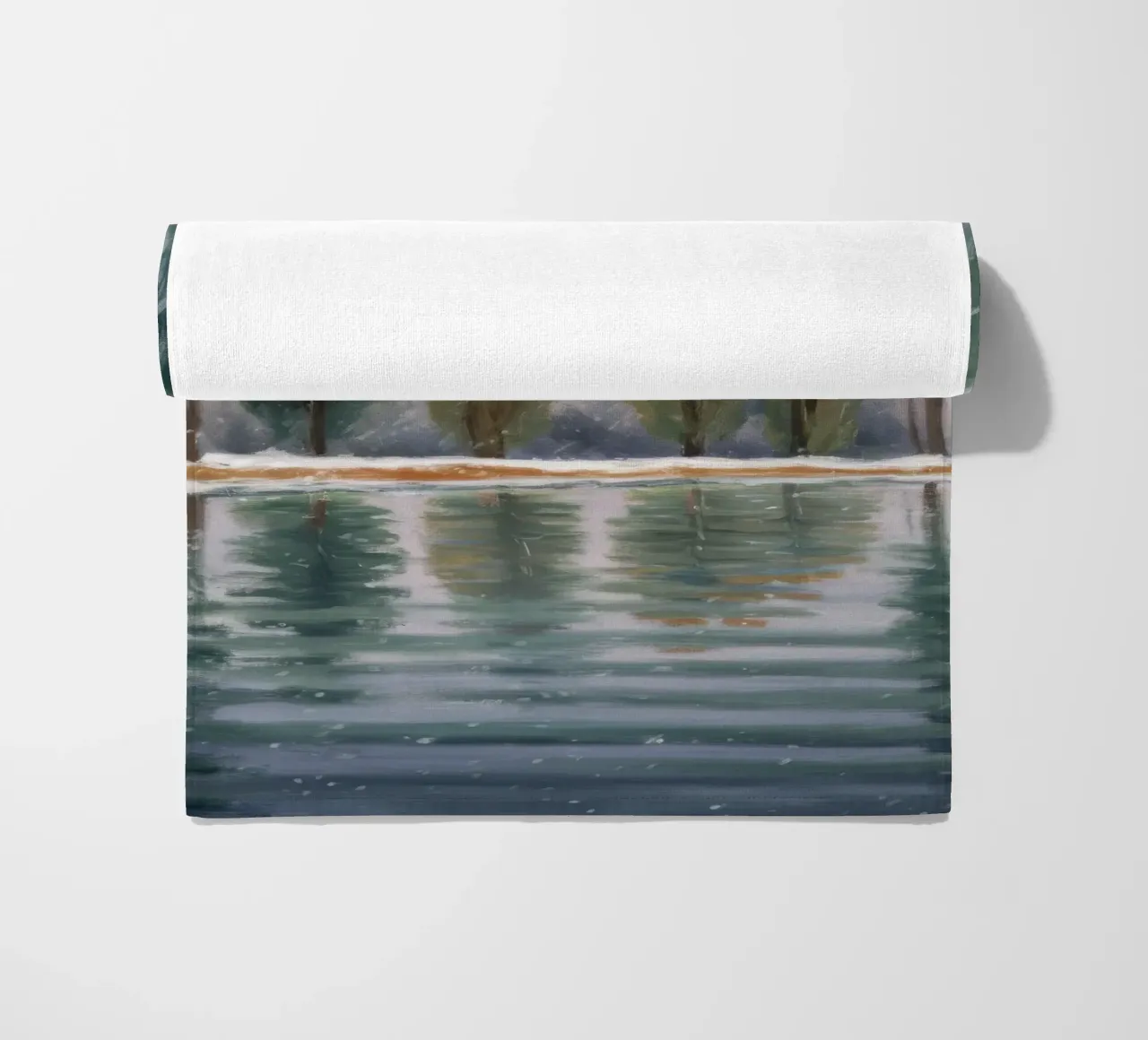 Stand invernale riflesso telo mare da Solestice Strokes