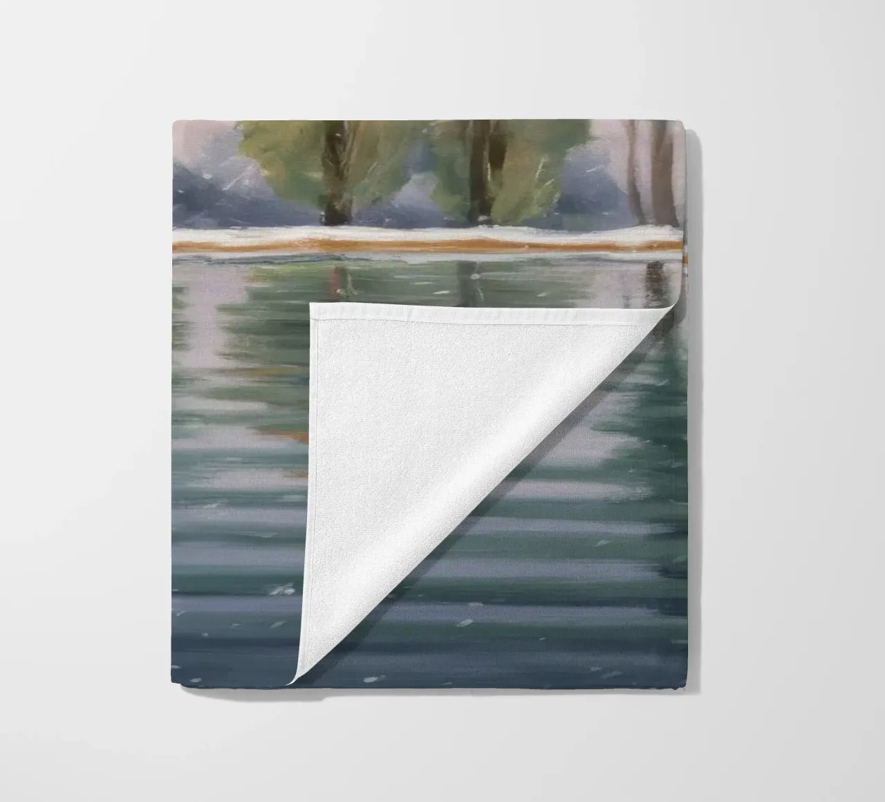 Stand invernale riflesso telo mare da Solestice Strokes