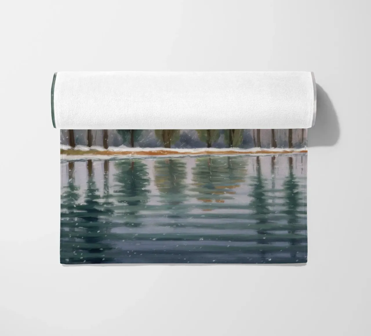 Stand invernale riflesso telo mare da Solestice Strokes
