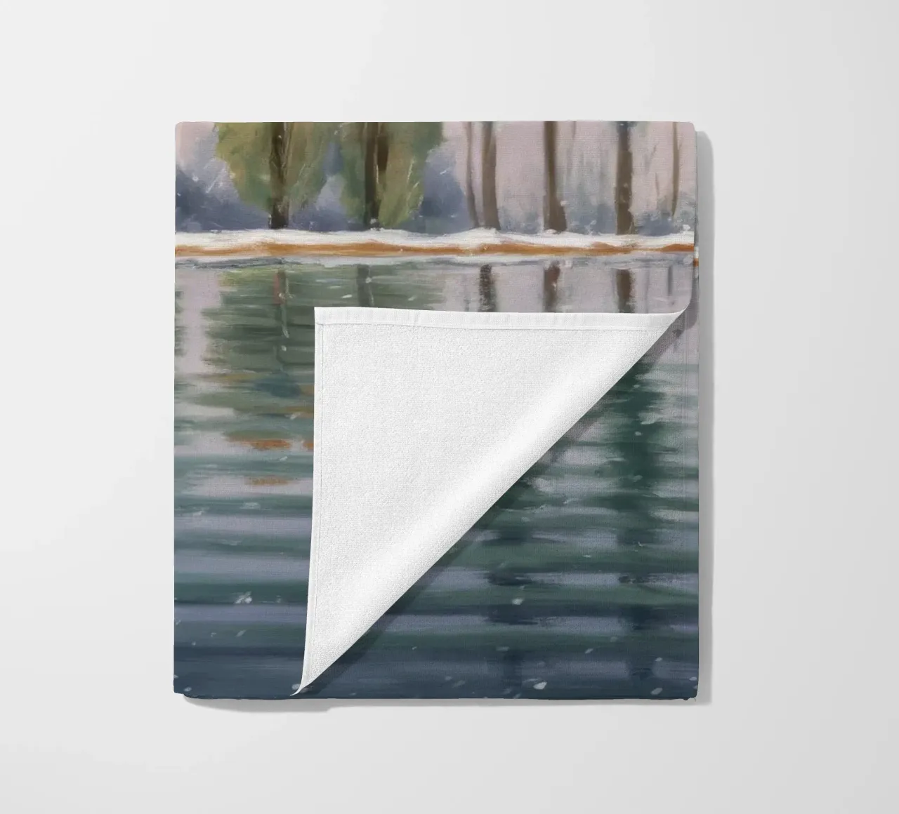Stand invernale riflesso telo mare da Solestice Strokes