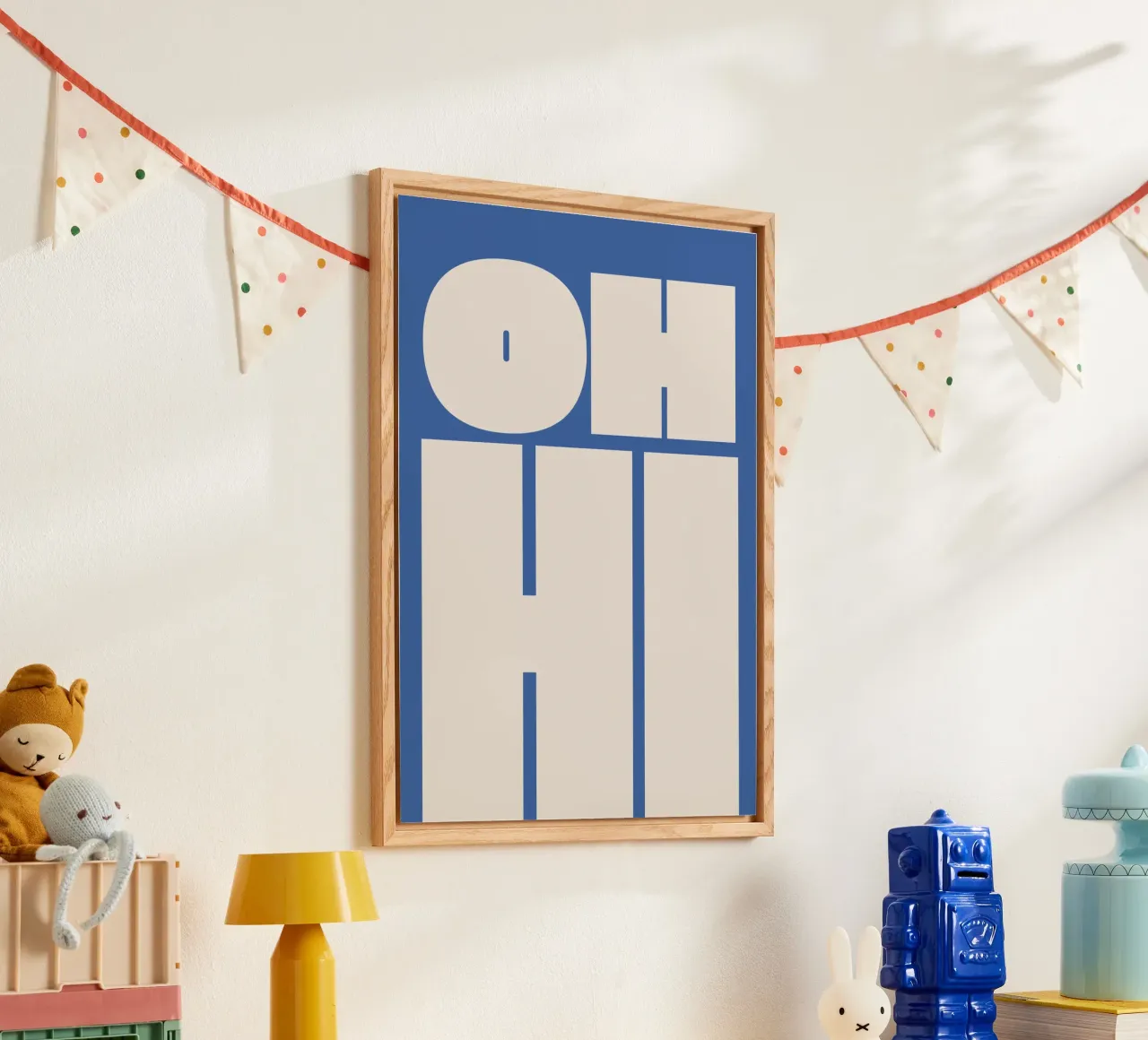 Oh ciao tipografia in grassetto plexiglass da pdigitalprints