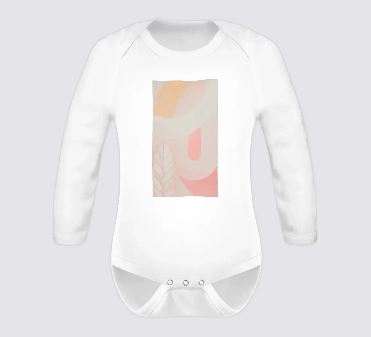 Soft Nature Vibes No.3 body neonato maniche lunghe da 20 Farben