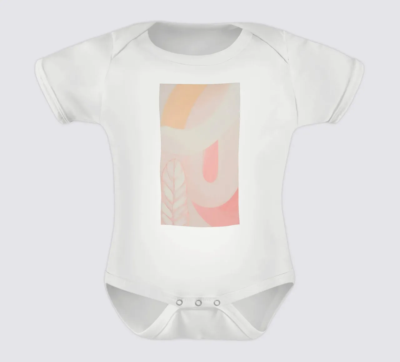 Soft Nature Vibes No.3 body neonato maniche corte da 20 Farben