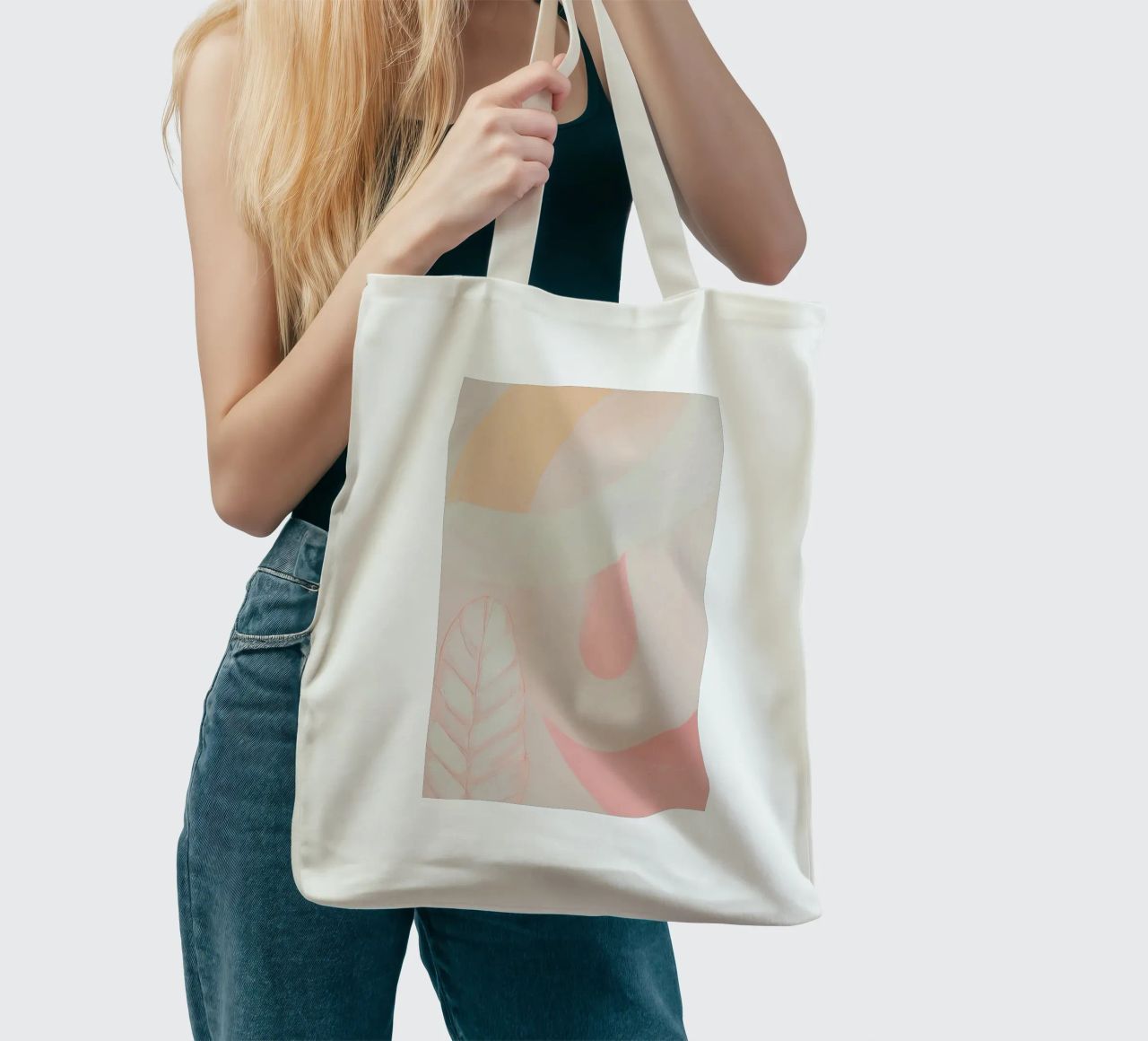 Soft Nature Vibes No.3 borsa in juta da 20 Farben