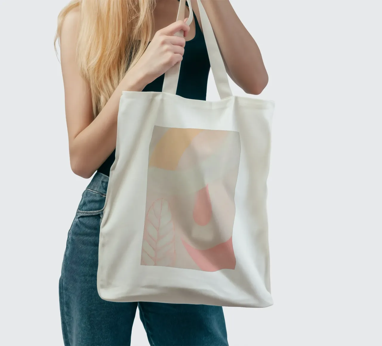 Soft Nature Vibes No.3 borsa in juta da 20 Farben