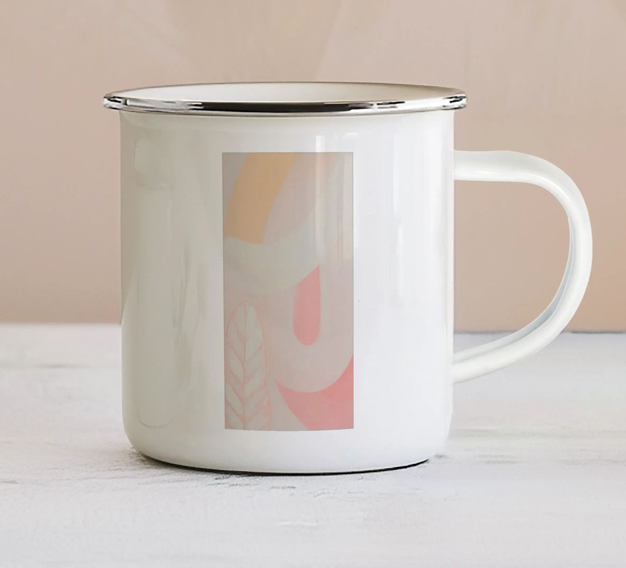 Soft Nature Vibes No.3 mug en émail de 20 Farben