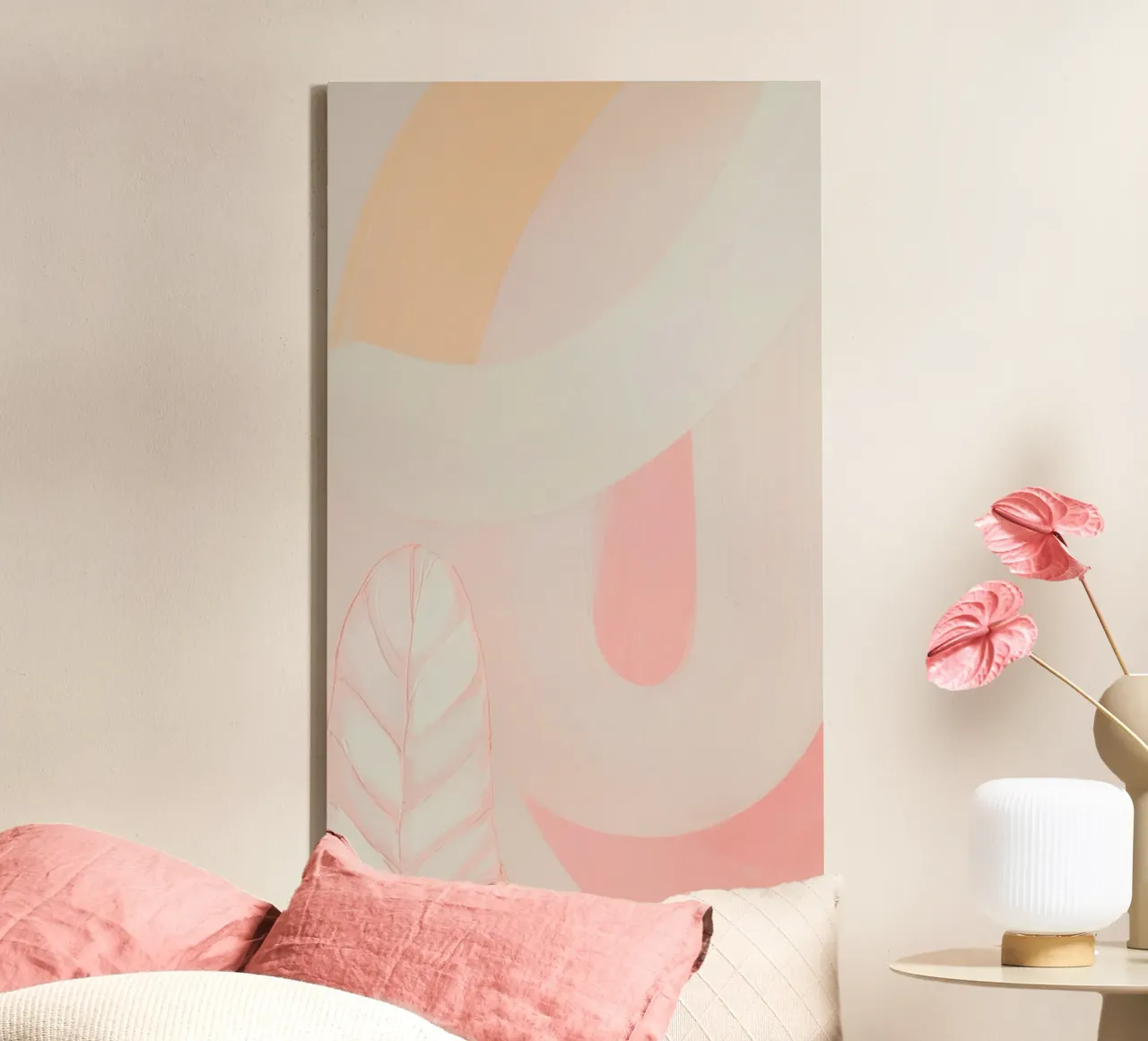 Soft Nature Vibes No.3 Leinwand von 20 Farben