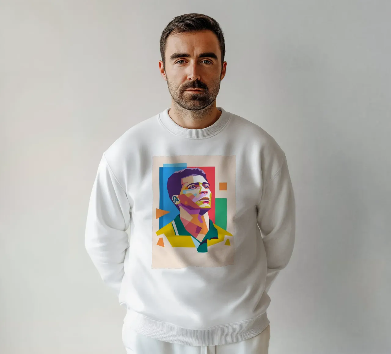 Calcio iconico-Romario felpa da Hantamrata
