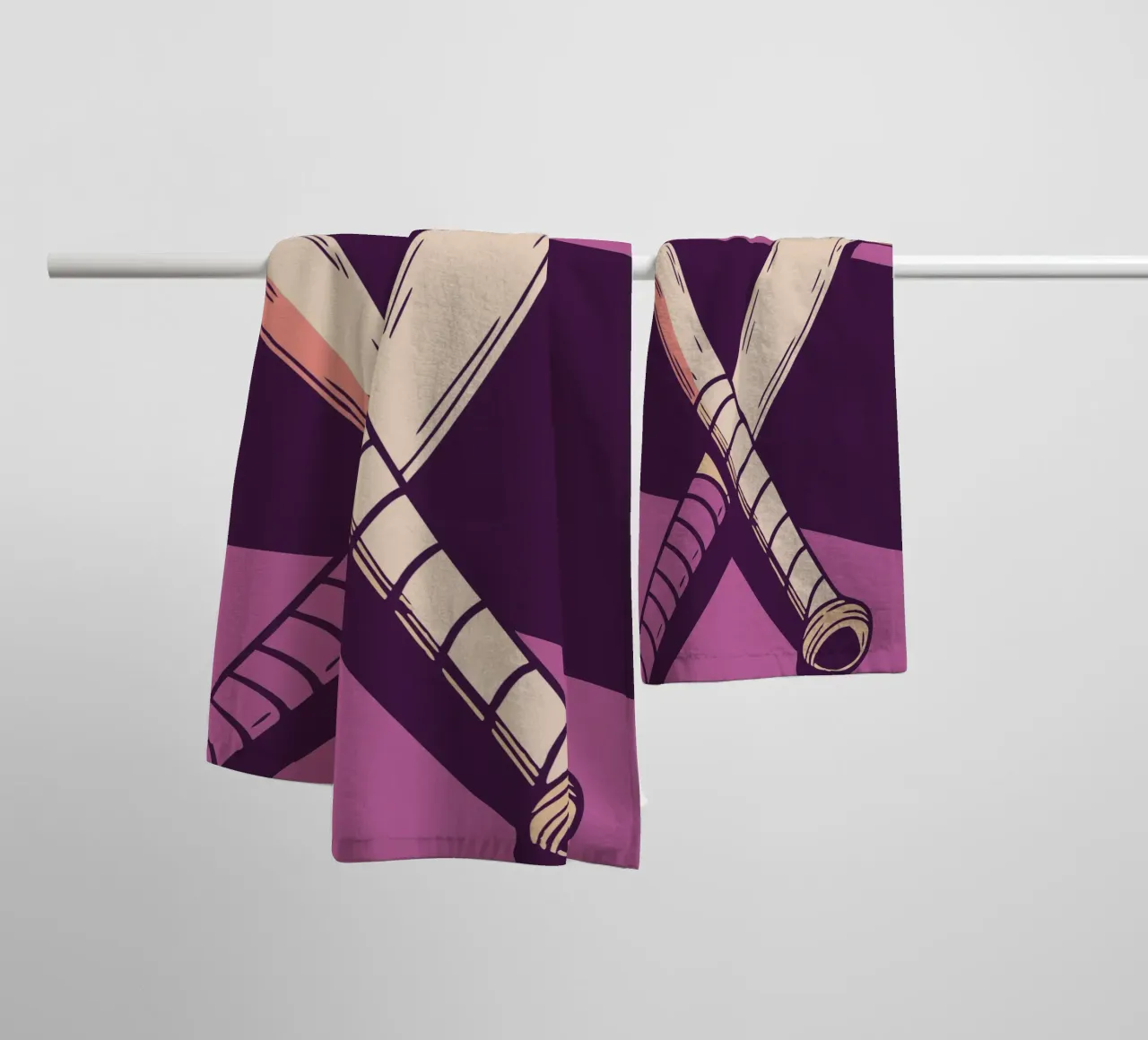 Mazze da baseball asciugamano da bagno da SPORTS ONLY