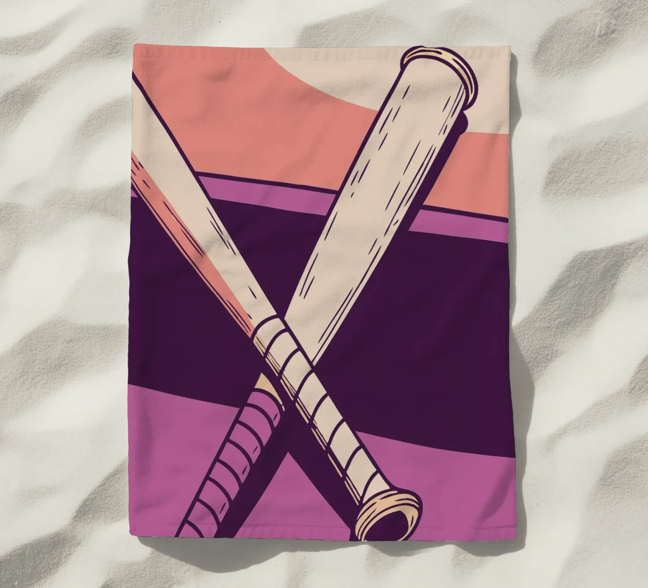 Mazze da baseball telo mare da SPORTS ONLY