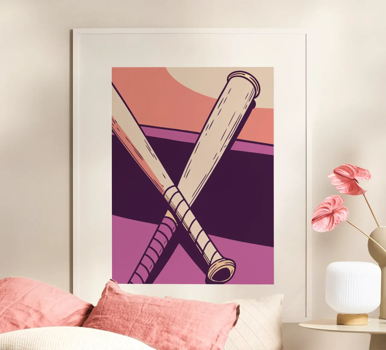 Mazze da baseball poster da SPORTS ONLY