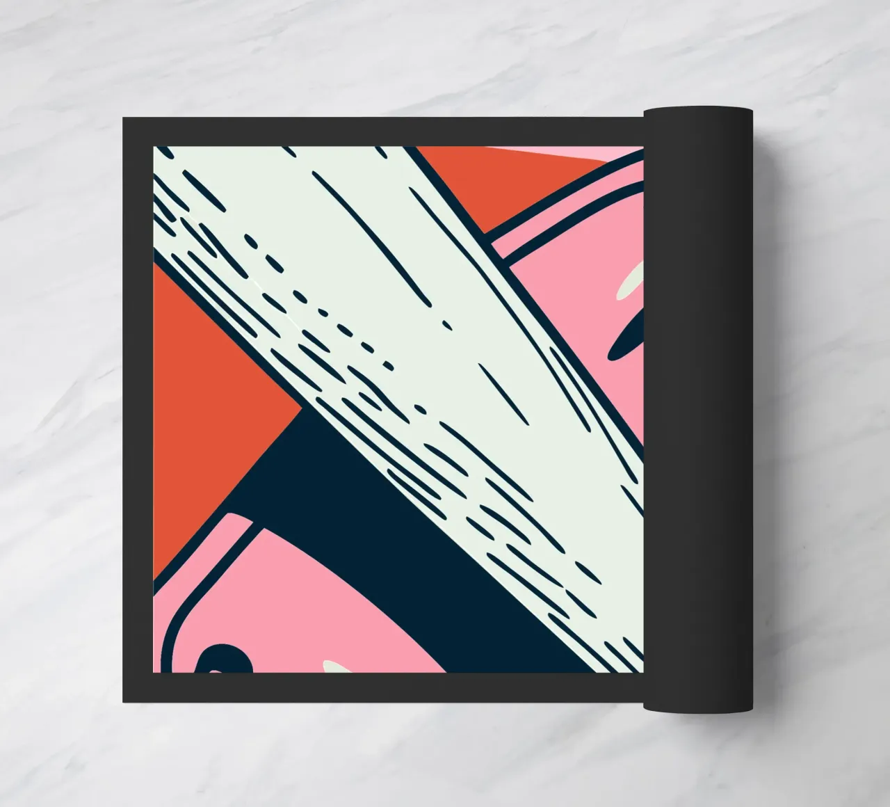 Baseball Bat doormat by SPORTS ONLY