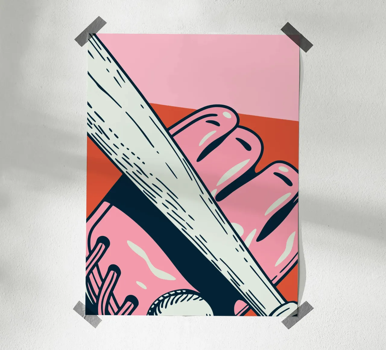 Mazza da baseball poster da SPORTS ONLY