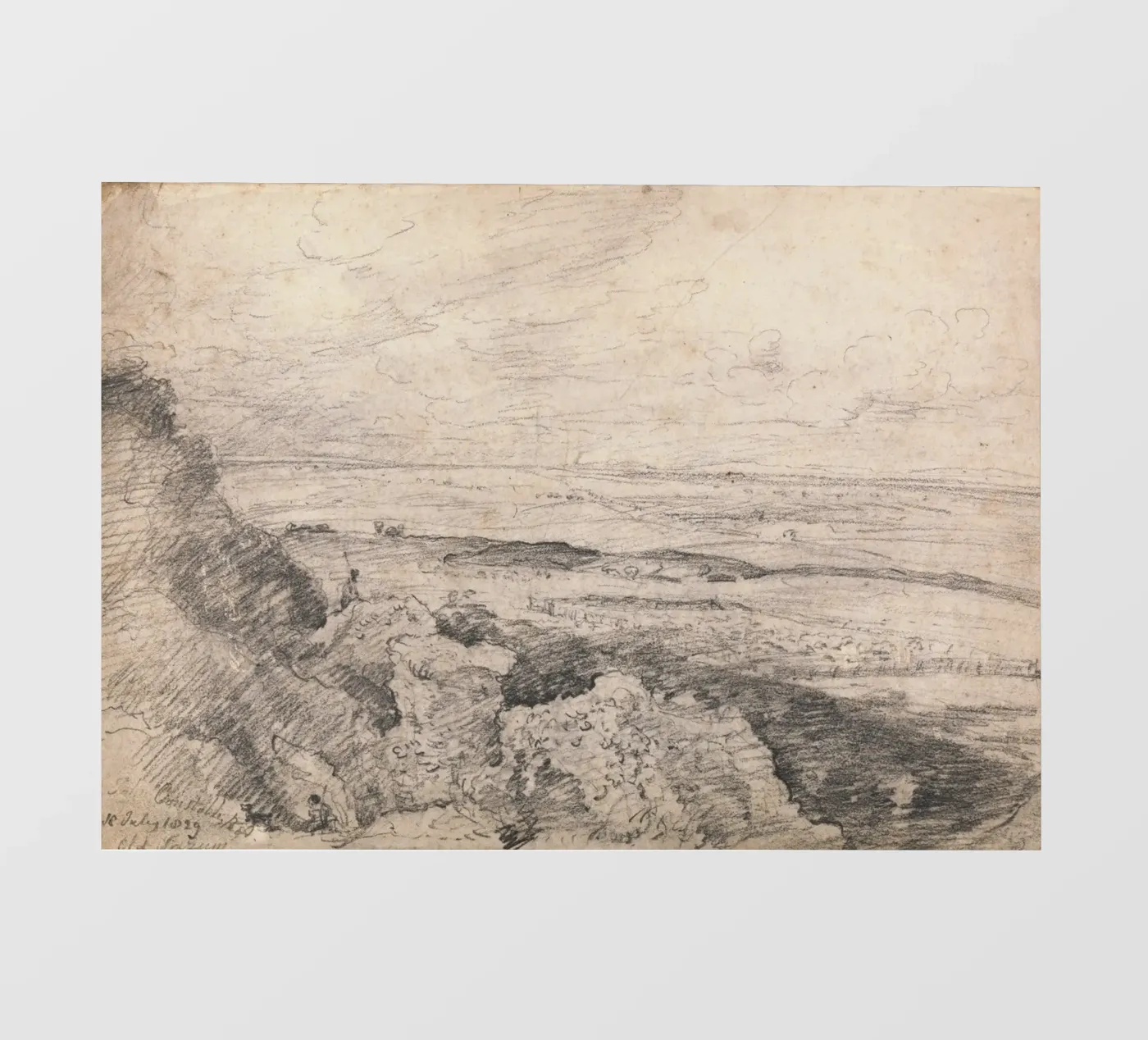 John Constable Kunst fotobehang van Brooke