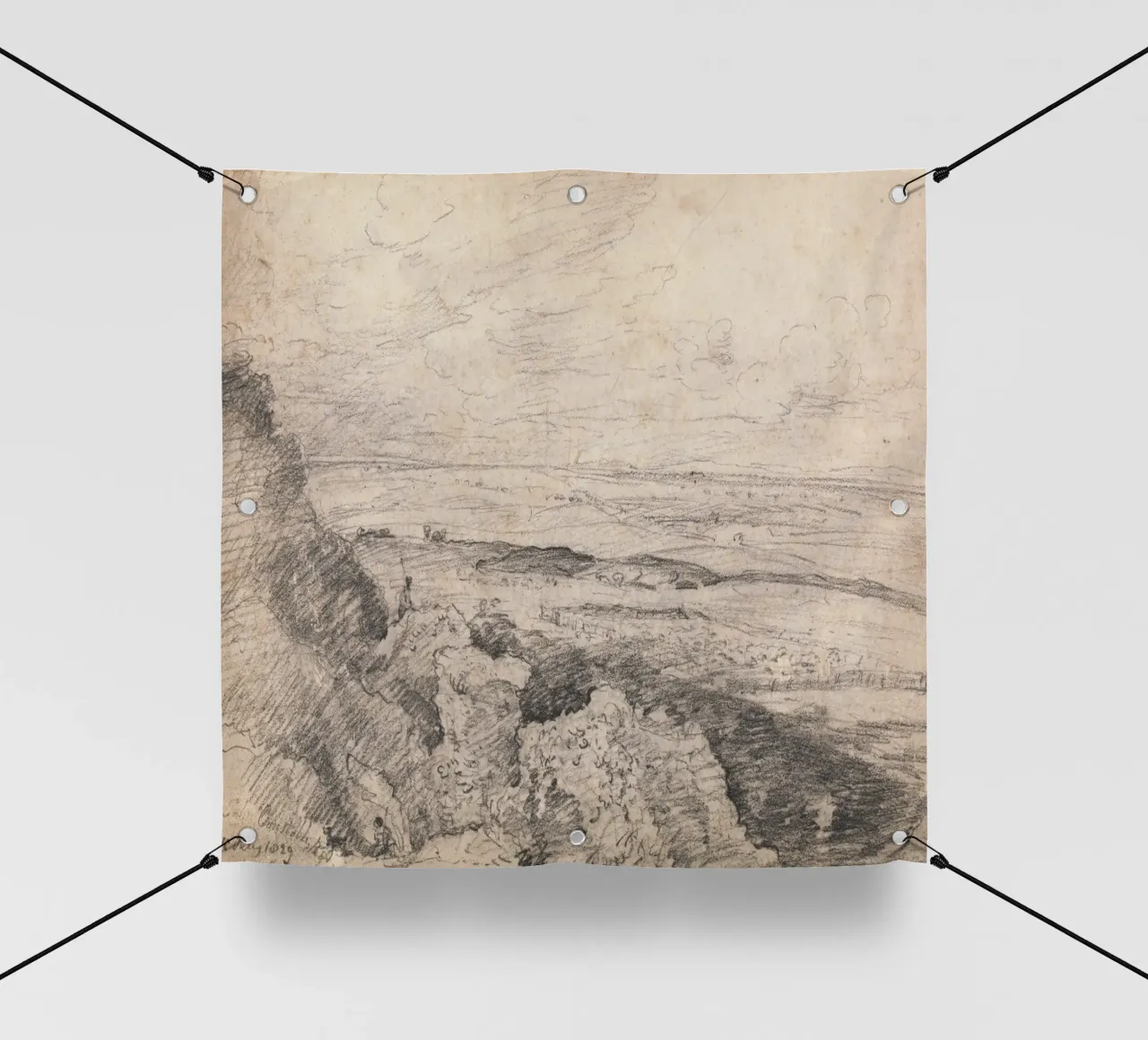 John Constable Arte telo in pvc da Brooke