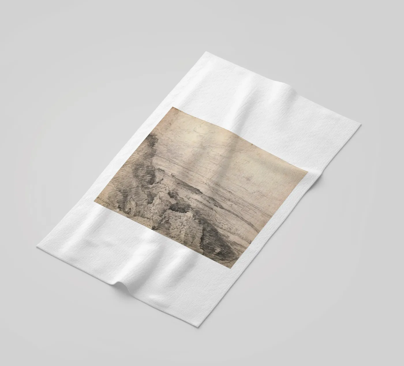 John Constable Art beach towel by Brooke
