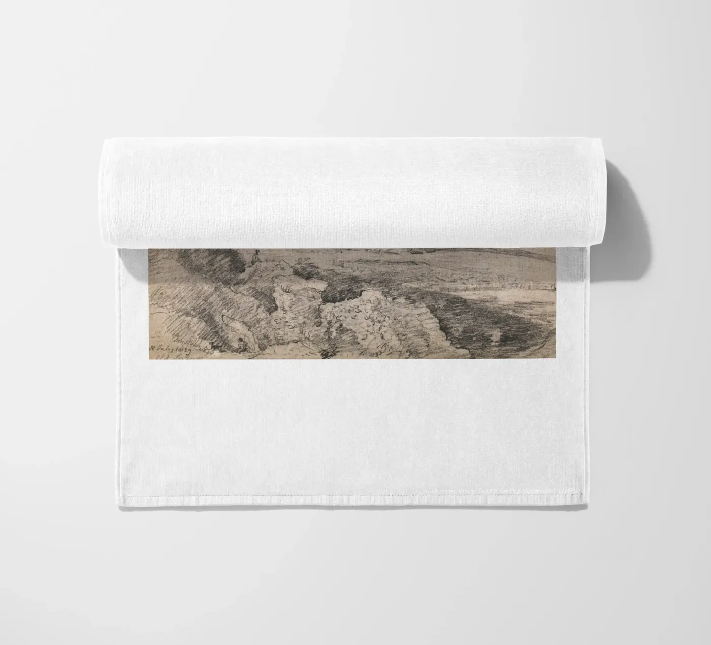 John Constable Art beach towel by Brooke