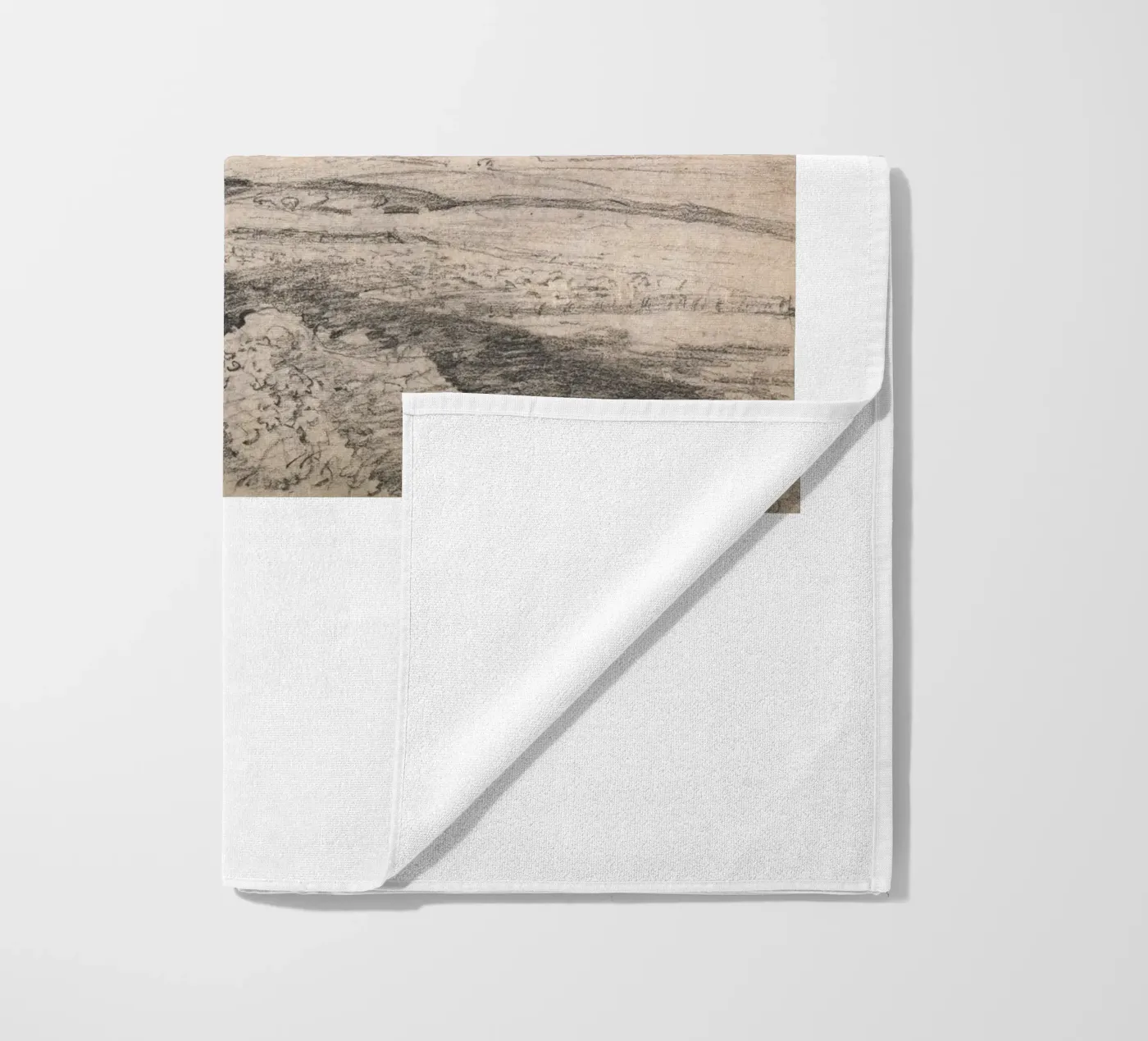 John Constable Art beach towel by Brooke