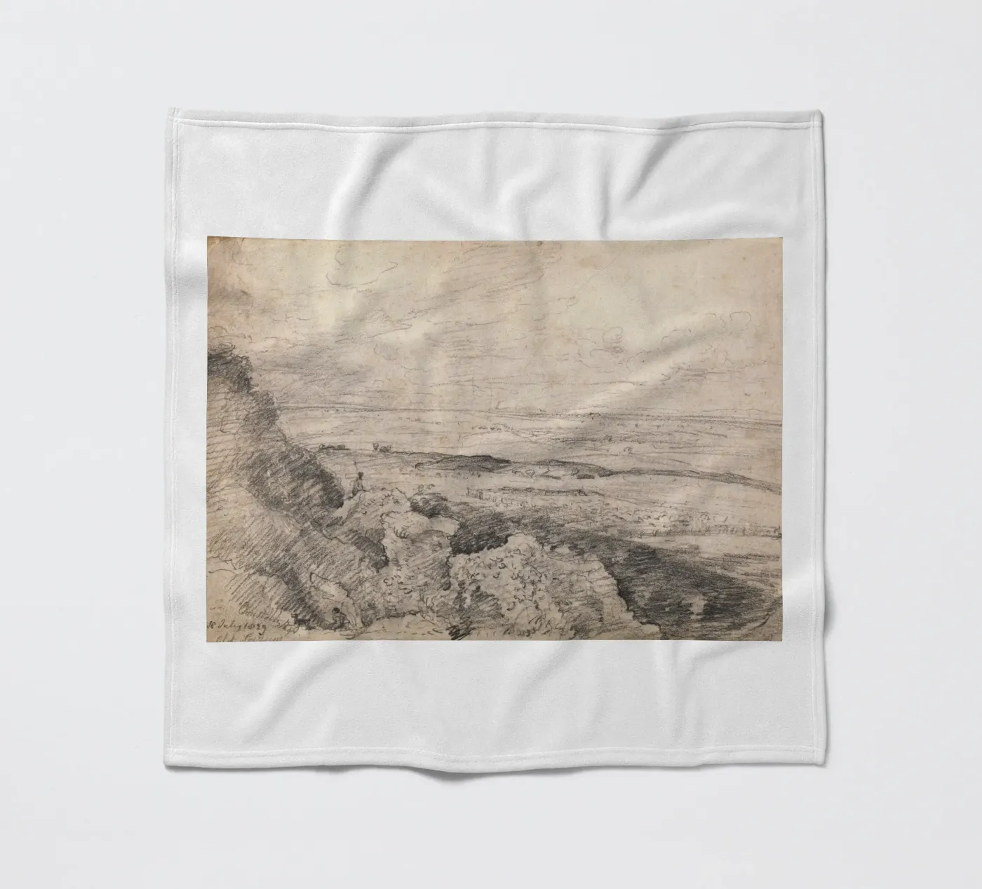 John Constable Kunst Fleecedecke von Brooke