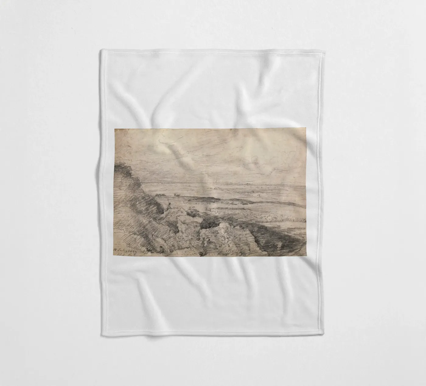 John Constable Kunst Fleecedecke von Brooke