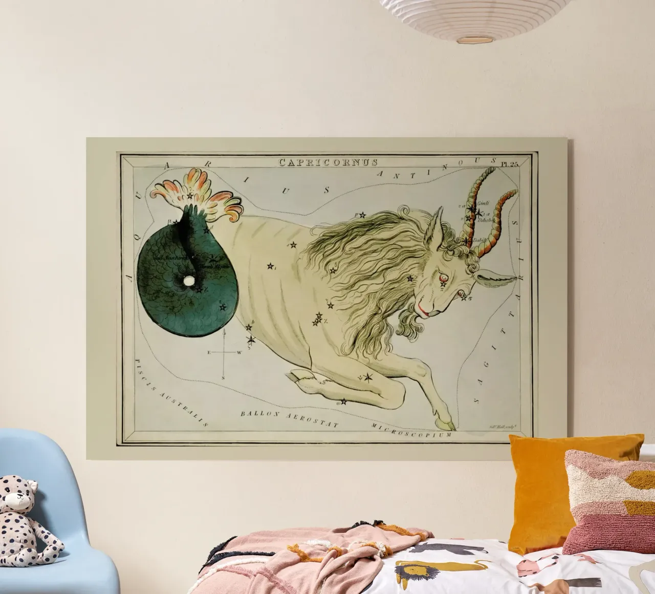 Capricornus plexiglass da Vintage by JUNIQE