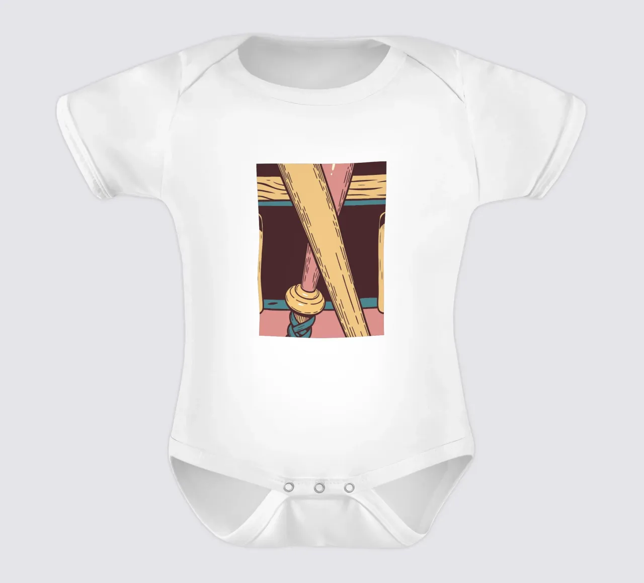 Mazze da baseball body neonato maniche corte da SPORTS ONLY