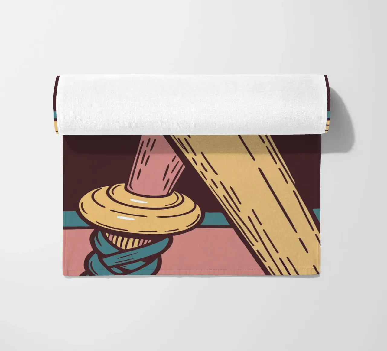 Baseball Bats beach towel by SPORTS ONLY