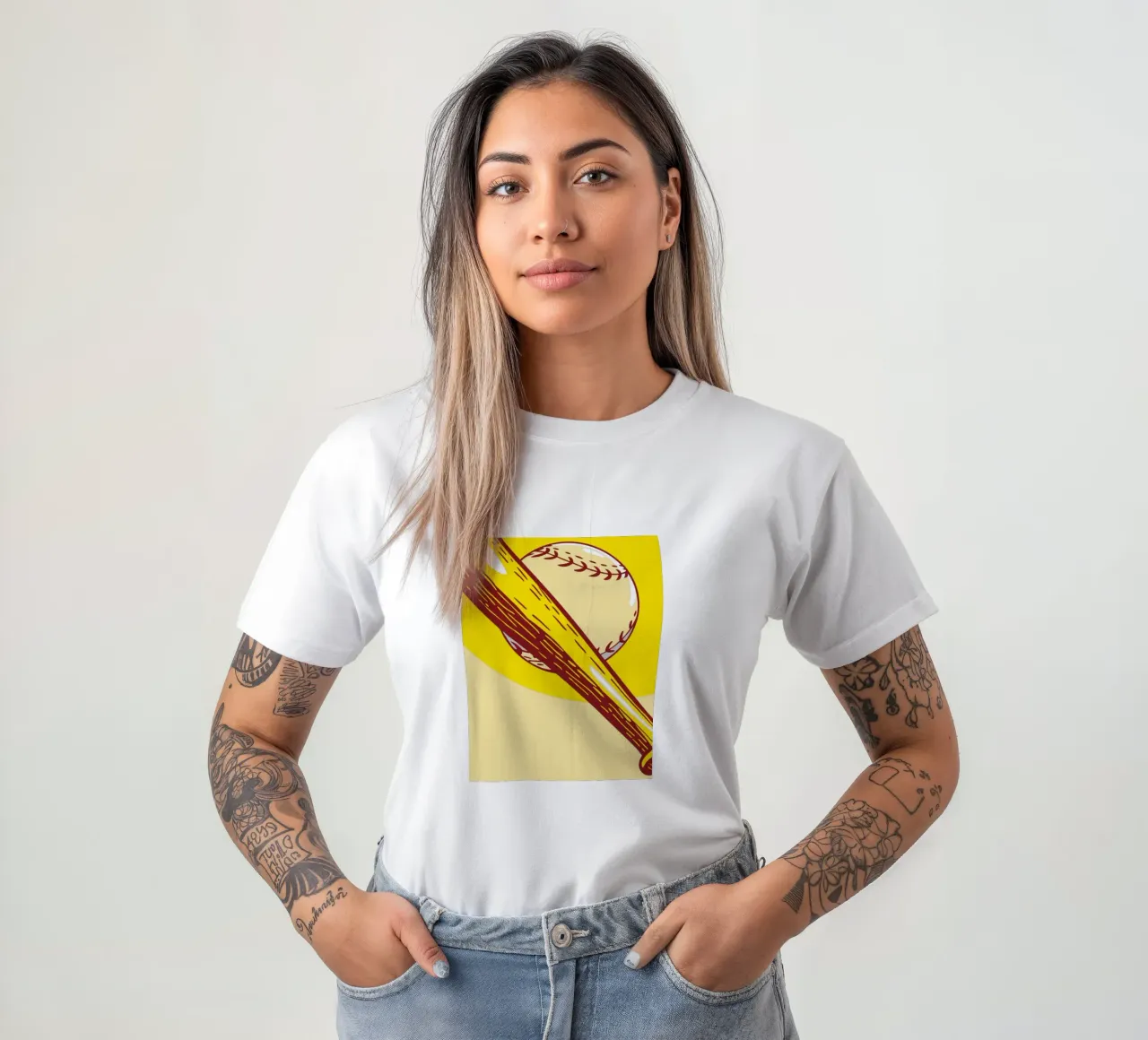 Baseballschläger T-Shirt von SPORTS ONLY